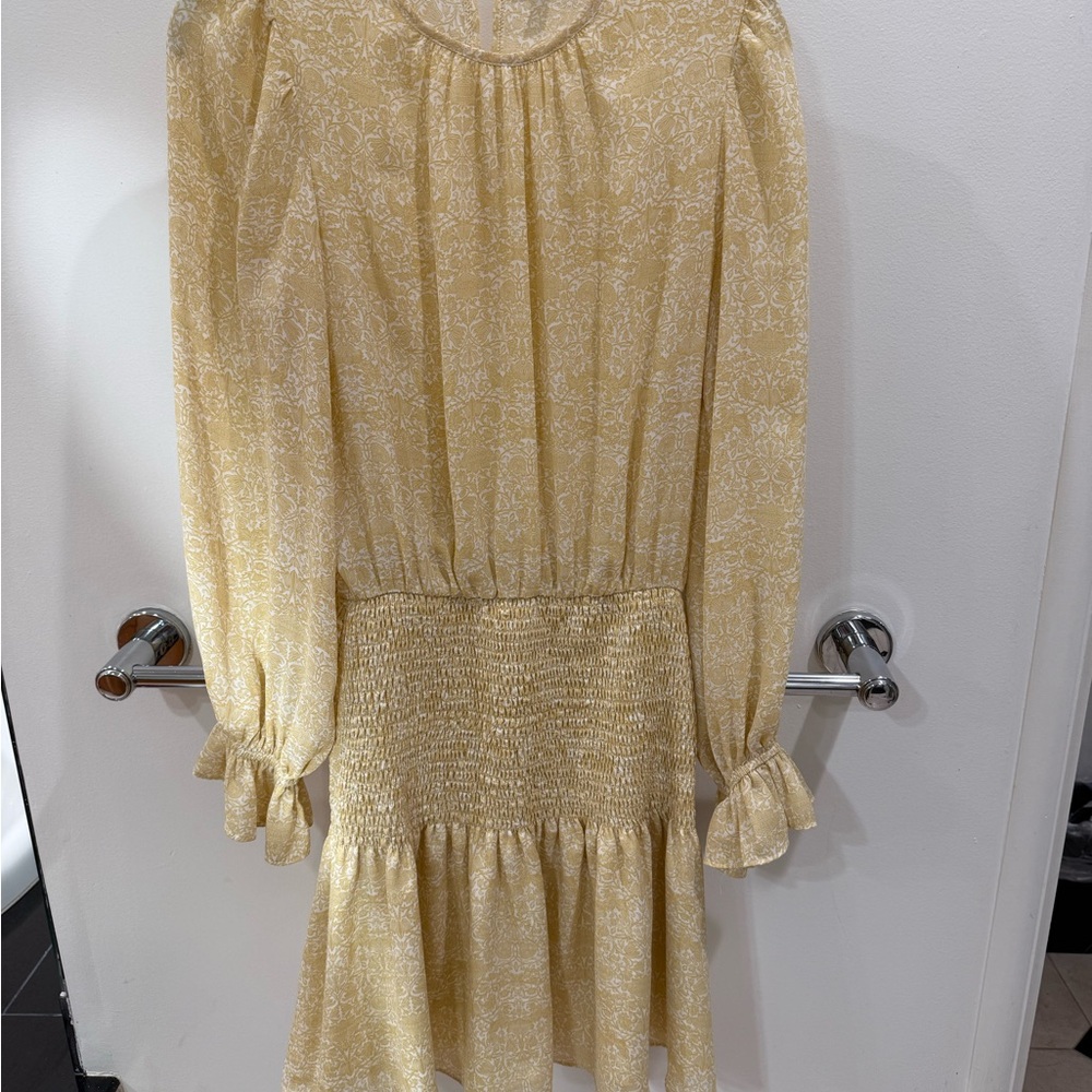 Lucy Paris Yellow Floral Dress